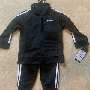 Adidas 2 piece sweat suit
